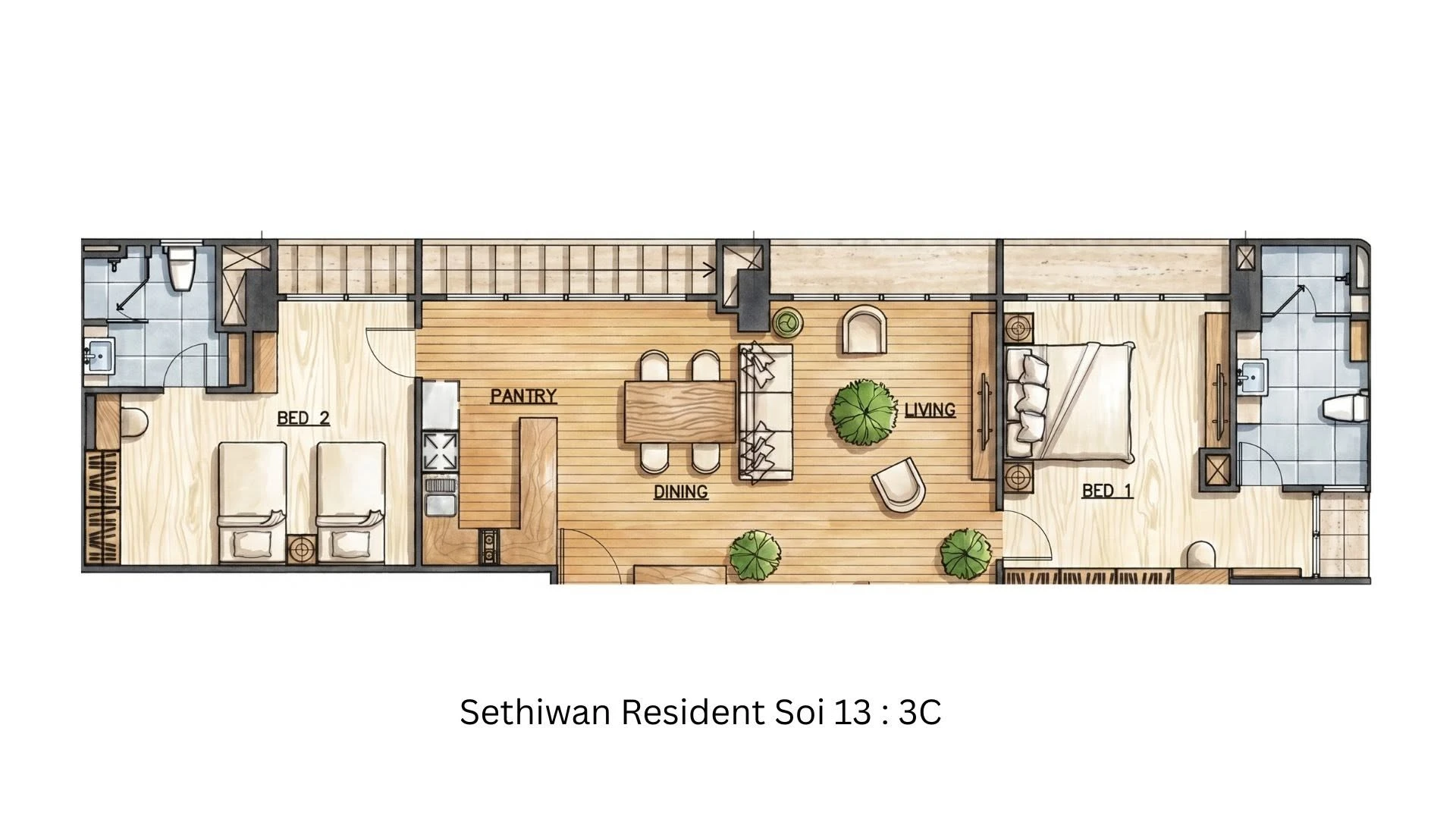SETHIWAN RESIDENCE For Rent Preview 2
